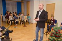 Weihnachtsstunde in der Musikschule Neufeld, 21.12.2015