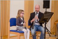 Weihnachtsstunde in der Musikschule Neufeld, 21.12.2015