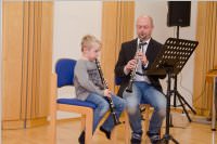 Weihnachtsstunde in der Musikschule Neufeld, 21.12.2015