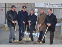 Spatenstich Polizeiinspektion Hauptstrae 12, 22.03.2013