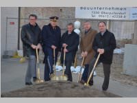 Spatenstich Polizeiinspektion Hauptstrae 12, 22.03.2013