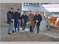Spatenstich Polizeiinspektion Hauptstrae 12, 22.03.2013