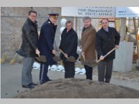 Spatenstich Polizeiinspektion Hauptstrae 12, 22.03.2013