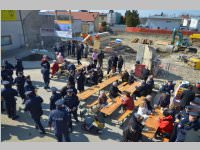 Spatenstich Polizeiinspektion Hauptstrae 12, 22.03.2013