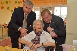 LT-Prsident Gerhard Steier zu Besuch im Pflegeheim, 22.03.2013