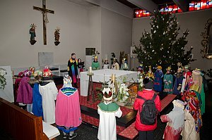 Sternsinger in Neufeld, 05.01.2015