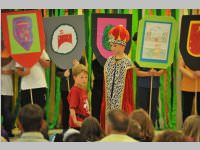 Ritterfest der 1. Klassen in der VS Neufeld, 16.05.2013