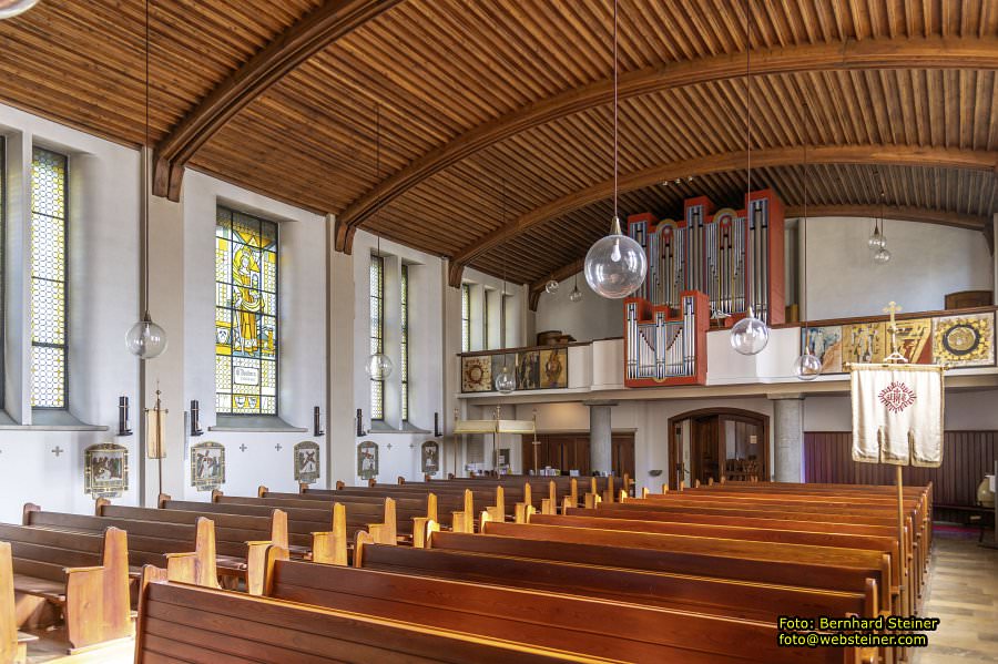 Hundertwasserkirche Bärnbach, Pfarrkirche hl. Barbara, September 2023