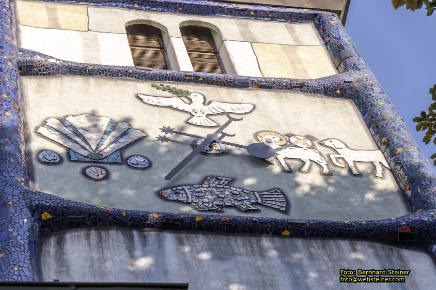 Hundertwasserkirche Bärnbach, Pfarrkirche hl. Barbara, September 2023