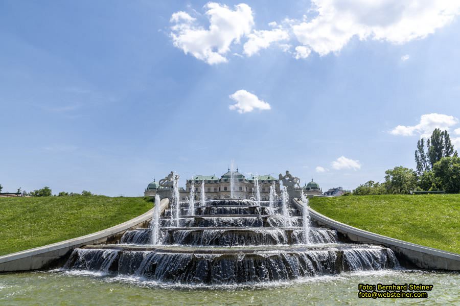 Schloss Belvedere in Wien, Mai 2022