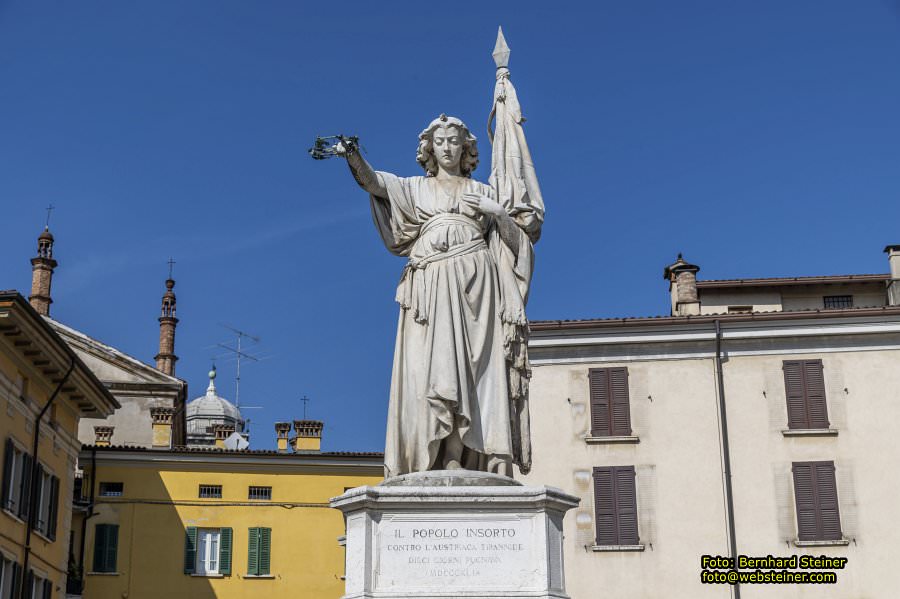 Brescia in der Lombardei, März 2024