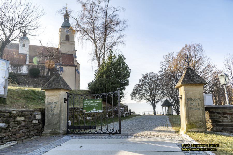 Pllauberg - Wallfahrtskirche Mari Geburt, Dezember 2022