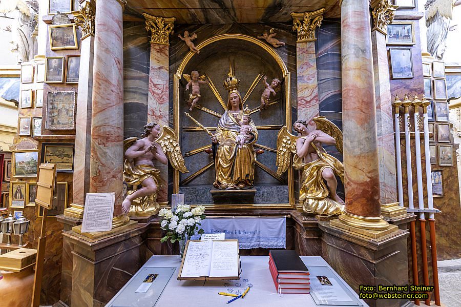 Pllauberg - Wallfahrtskirche Mari Geburt, Dezember 2022