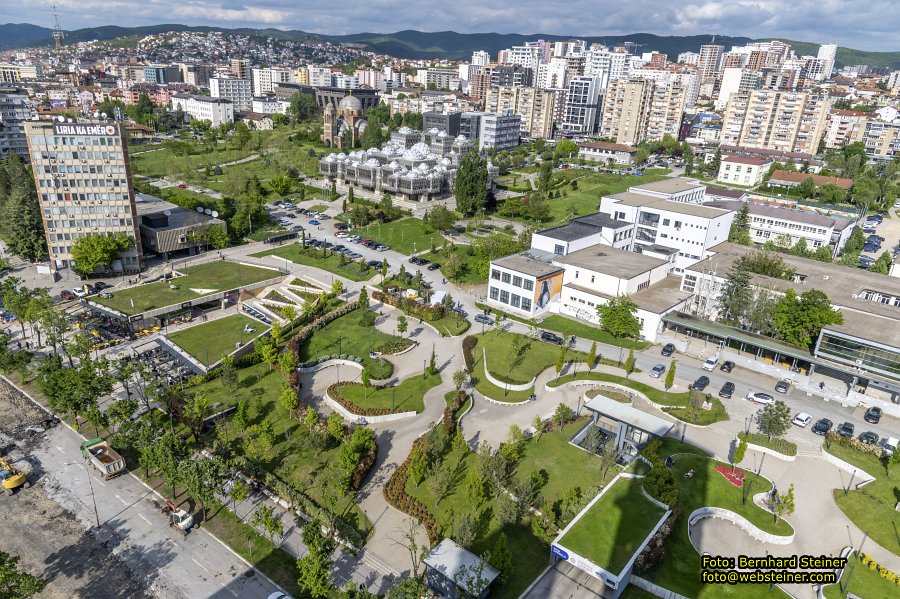 Prishtina - Hauptstadt des Kosovo, Mai 2025