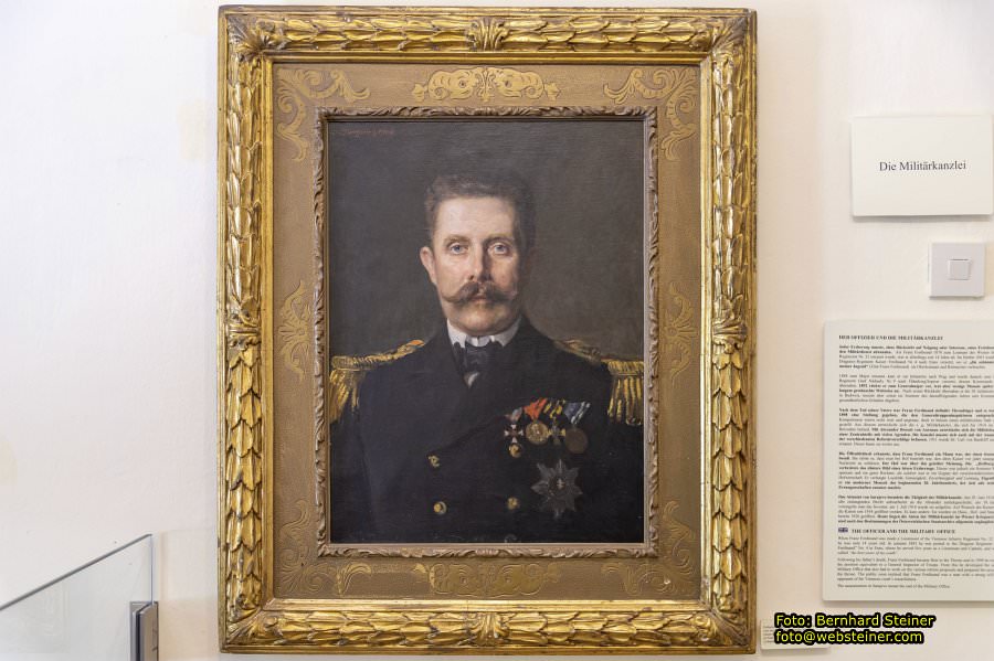 Schloss Artstetten, Erzherzog-Franz-Ferdinand-Museum, Juni 2023