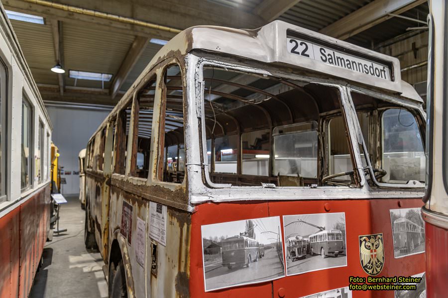 Wiener Tramwaymuseum - Museumsdepot Traiskirchen, Mai 2024